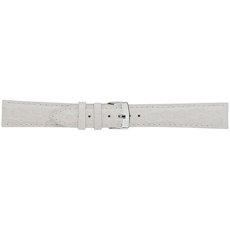 LIVERPOOL CROCO PATTERN CALF WHITE