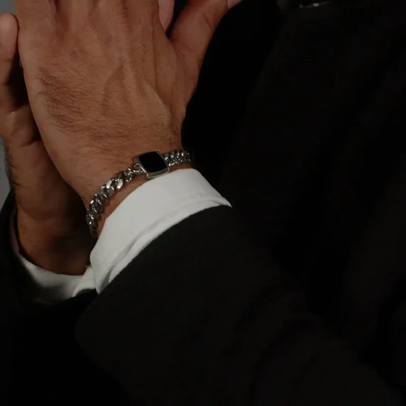 BOSS BLACK ONYX BRACELET