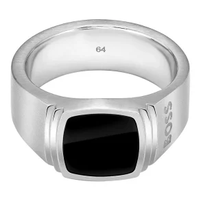 BOSS BLACK ONYX RING 1580652
