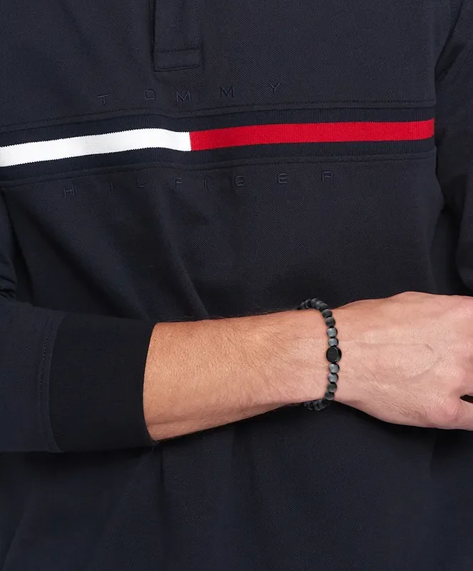 TOMMY HILFIGER BLACK BEAD BRACELET  2790625