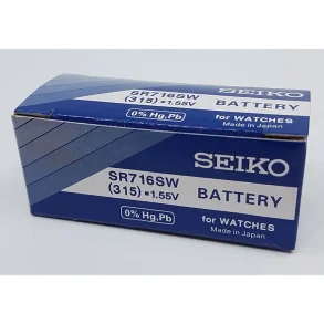 BATTERI SEIKO SR716SW 10 STK PR ESKE