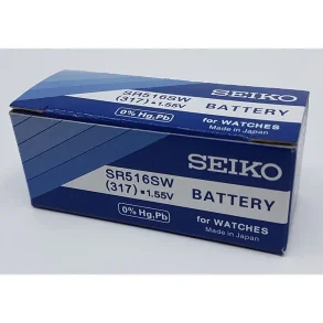 BATTERI SEIKO SR516SW 10 STK PR ESKE
