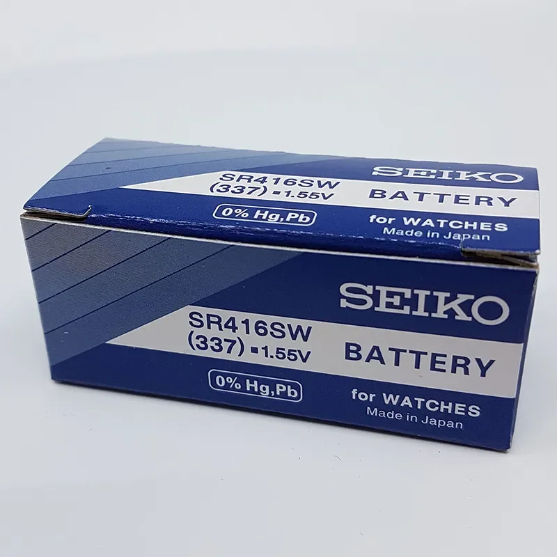 BATTERI SEIKO SR416SW 10 STK PR ESKE