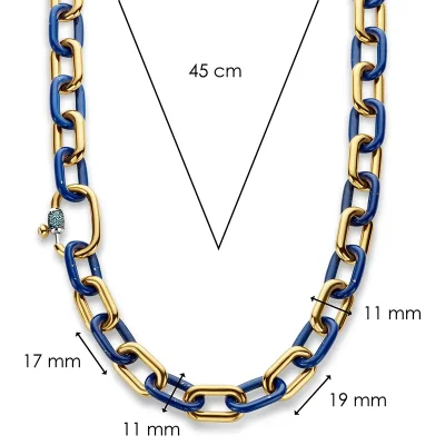 TI SENTO - MILANO NECKLACE 34005BL