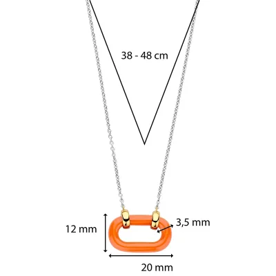 TI SENTO - MILANO NECKLACE 34012OR