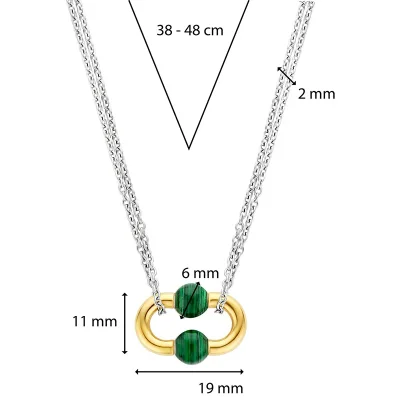 TI SENTO - MILANO NECKLACE 34018MA