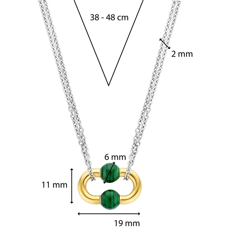 TI SENTO - MILANO NECKLACE 34018MA