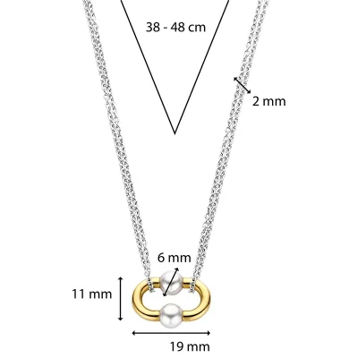 TI SENTO - MILANO NECKLACE 34018YP