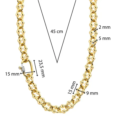 TI SENTO - MILANO NECKLACE 34020SY