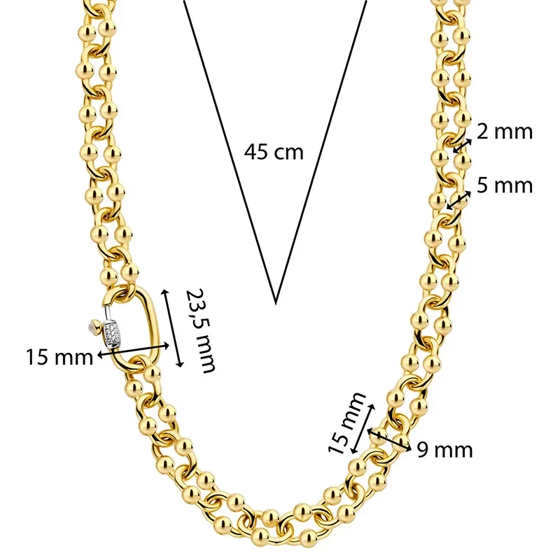 TI SENTO - MILANO NECKLACE 34020SY