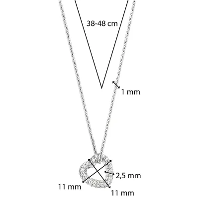 TI SENTO - MILANO NECKLACE 34022ZI