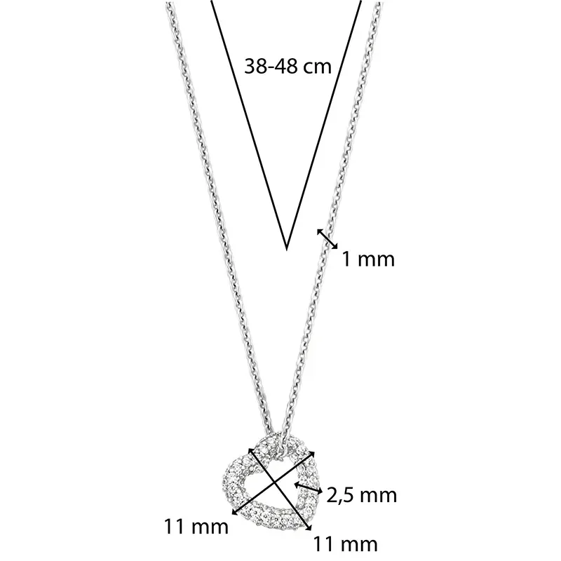TI SENTO - MILANO NECKLACE 34022ZI