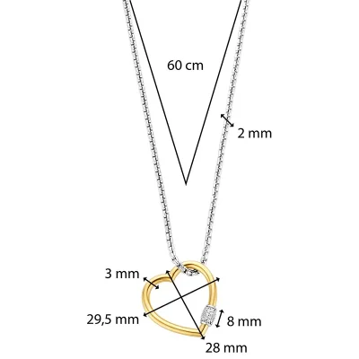 TI SENTO - MILANO NECKLACE 34023SY