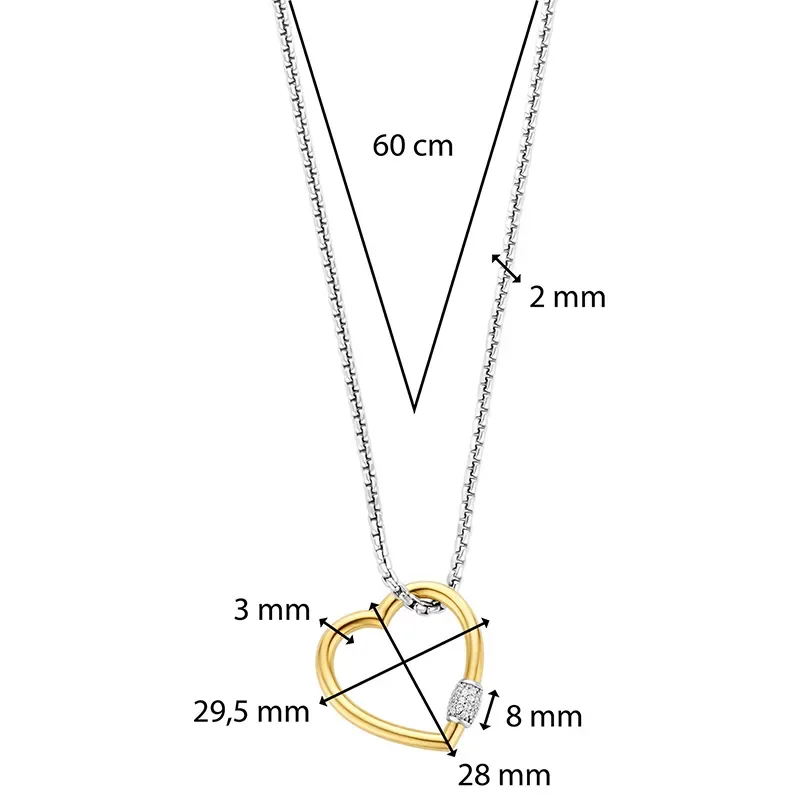 TI SENTO - MILANO NECKLACE 34023SY