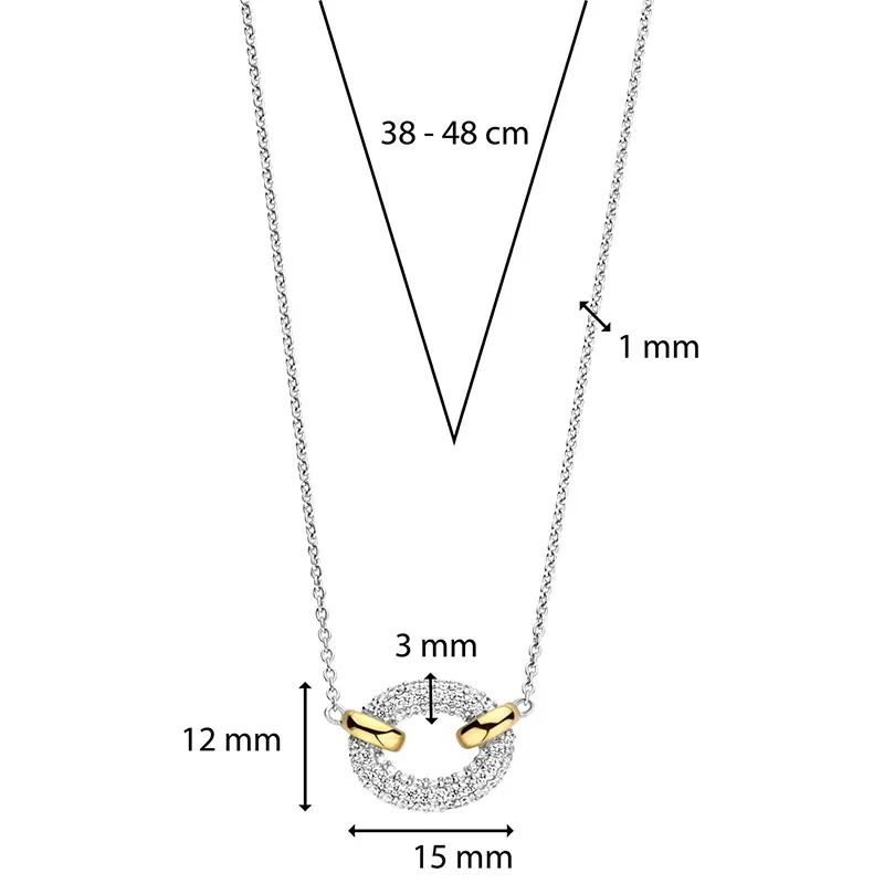 TI SENTO - MILANO NECKLACE 34026ZY