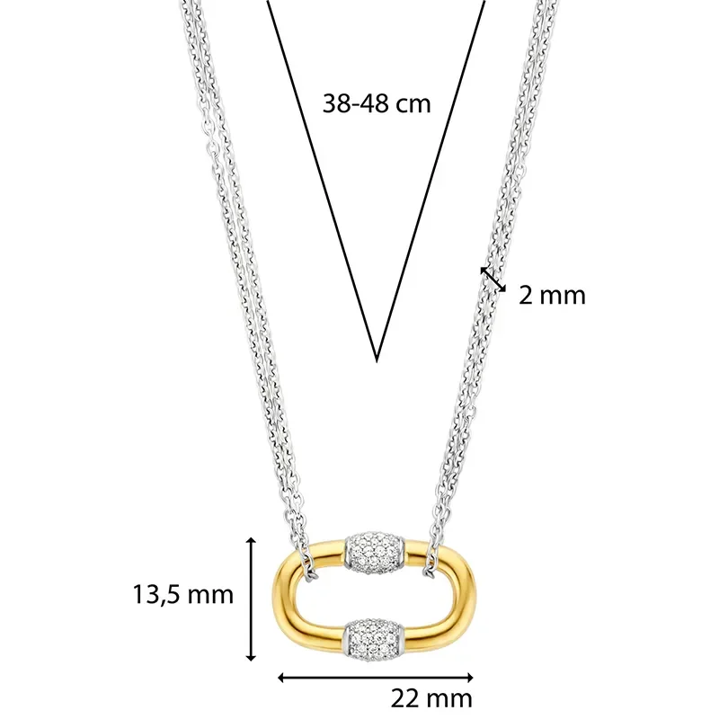 TI SENTO - MILANO NECKLACE 34029ZY