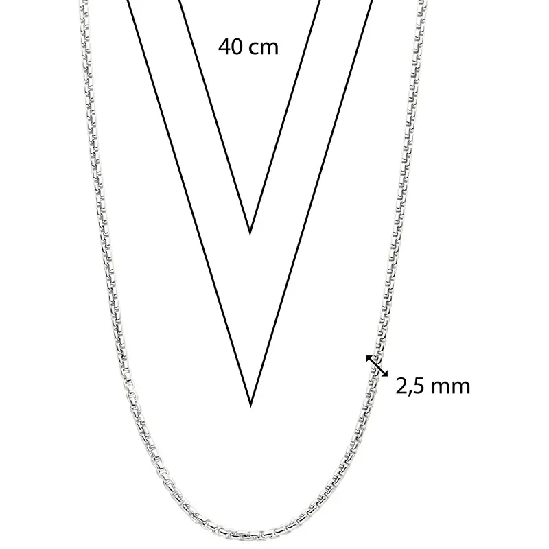 TI SENTO - MILANO NECKLACE 34030SI-40