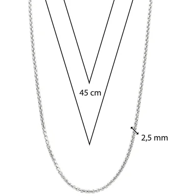 TI SENTO - MILANO NECKLACE 34030SI-45