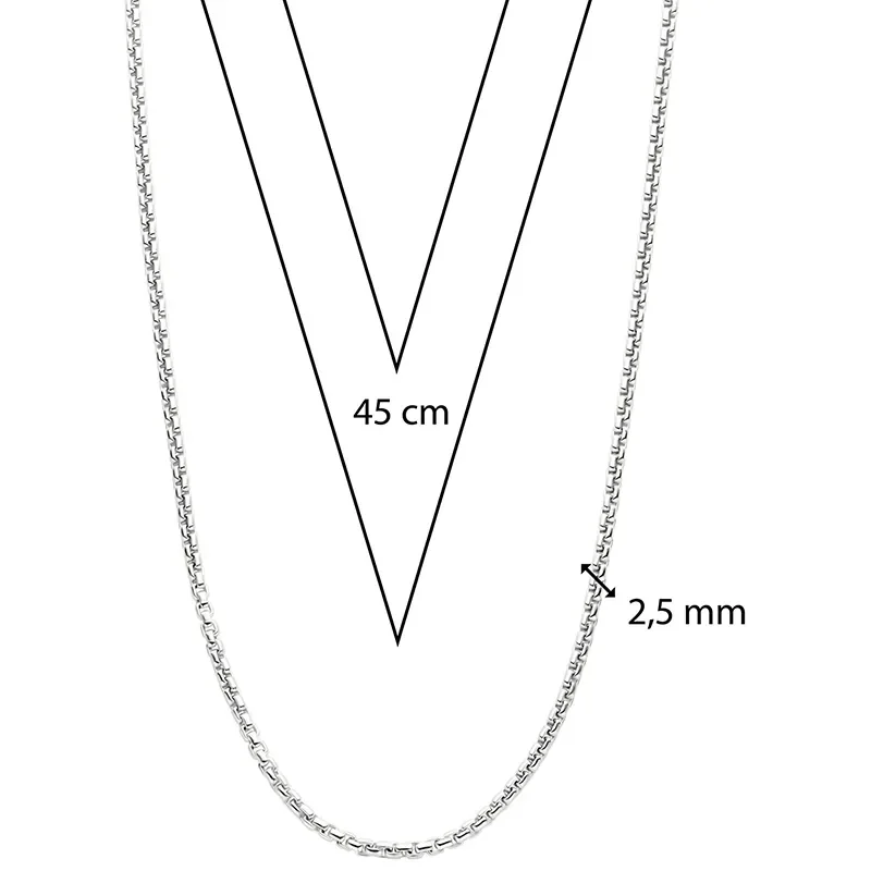 TI SENTO - MILANO NECKLACE 34030SI-45