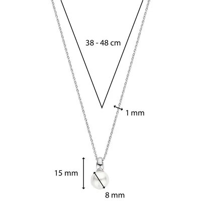 TI SENTO - MILANO NECKLACE 34037PW