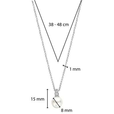 TI SENTO - MILANO NECKLACE 34038PW