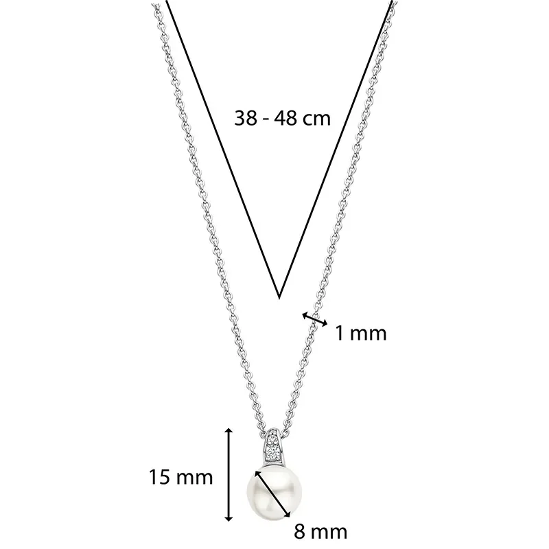 TI SENTO - MILANO NECKLACE 34038PW