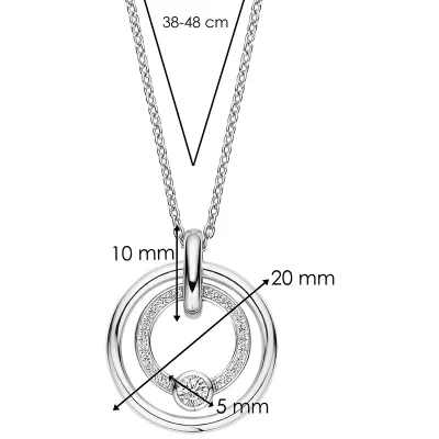 TI SENTO - MILANO NECKLACE 34056ZI