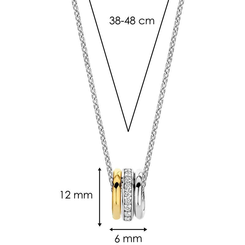 TI SENTO - MILANO NECKLACE 34058ZY