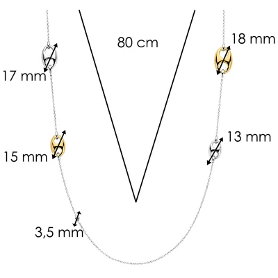 TI SENTO - MILANO NECKLACE 34063ZY