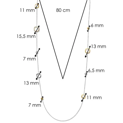 TI SENTO - MILANO NECKLACE 34066MW