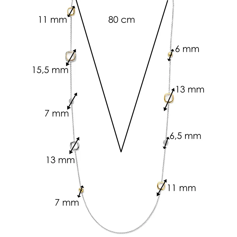TI SENTO - MILANO NECKLACE 34066MW