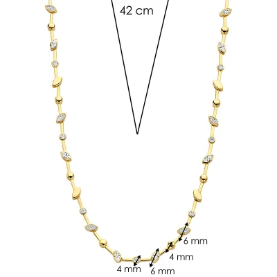 TI SENTO - MILANO NECKLACE 34068ZY