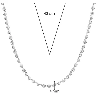 TI SENTO - MILANO NECKLACE 34076ZI
