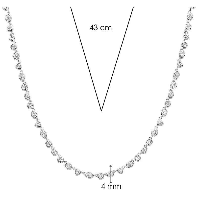 TI SENTO - MILANO NECKLACE 34076ZI