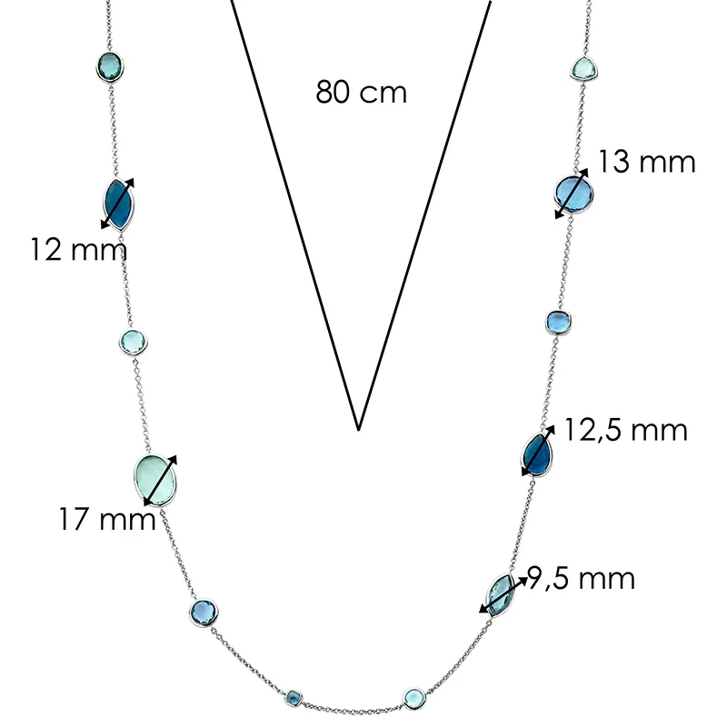 TI SENTO - MILANO NECKLACE 34077DB