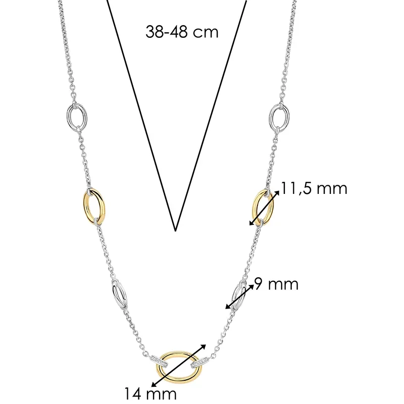 TI SENTO - MILANO NECKLACE 34093ZY
