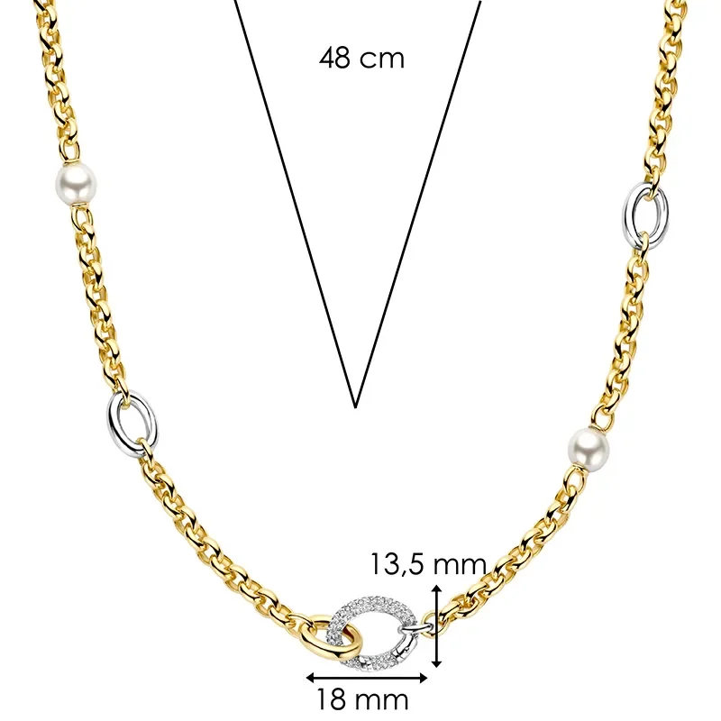 TI SENTO - MILANO NECKLACE 34096ZY