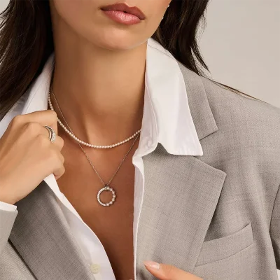 TI SENTO - MILANO NECKLACE 34136PW