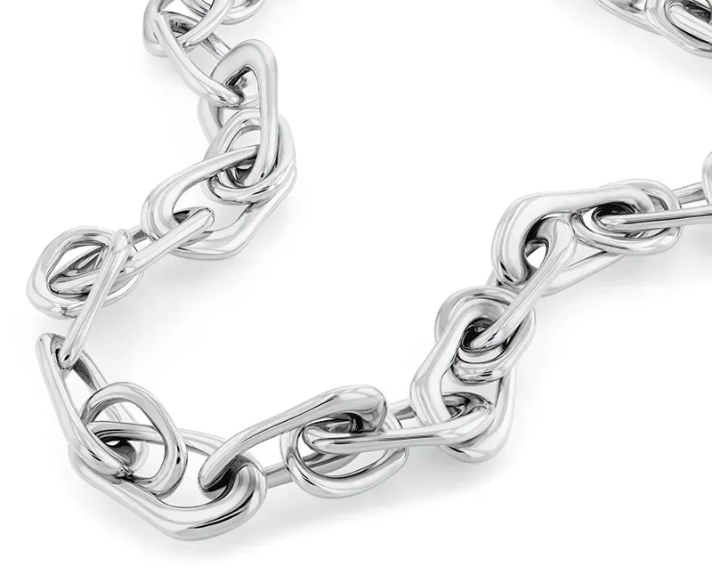 CALVIN KLEIN SS NECKLACE 35000745