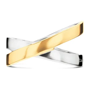 CALVIN KLEIN SS & GP RING 35000854