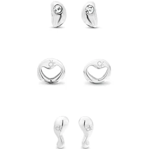 CALVIN KLEIN SS EARRING MULTIPACK 3 PAIRS 35000976