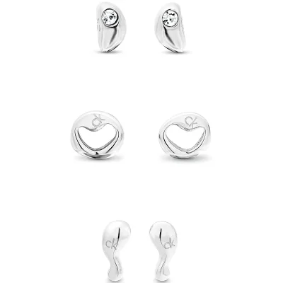 CALVIN KLEIN SS EARRING MULTIPACK 3 PAIRS 35000976