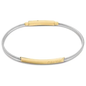 CALVIN KLEIN SS & GP ADJUSTABLE BRACELET 35000986