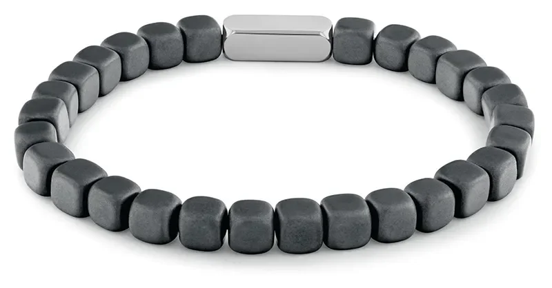 CALVIN KLEIN GREY BEADED BRACELET 35100060