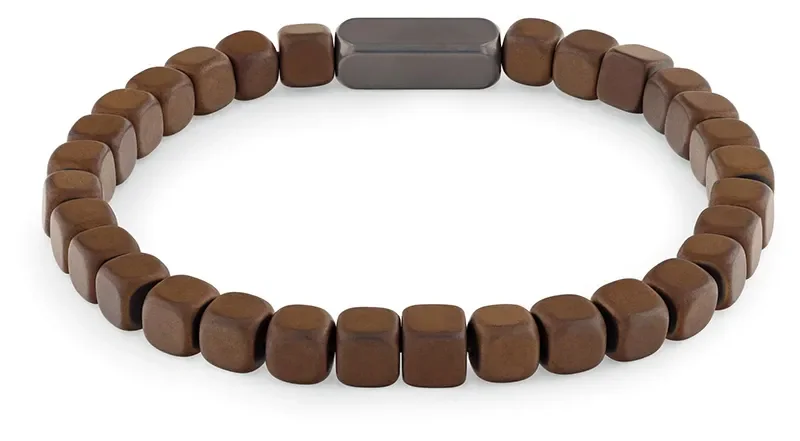 CALVIN KLEIN BROWN BEADED BRACELET 35100061