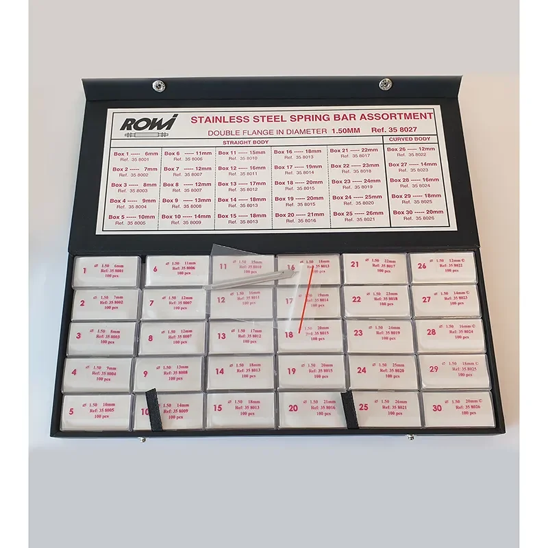 BARETTER SETT 1,5MM 3000STK  M/ESKE