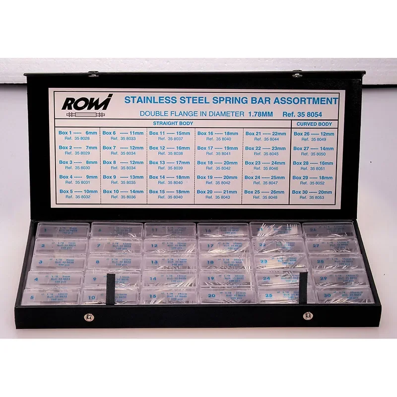 BARETTER SETT 1,78MM 3000STK  M/ESKE