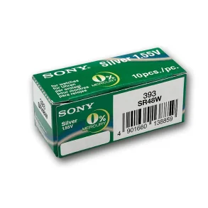 BATTERI MURATA/ENERGIZER (SR754W) 10 STK PR ESKE