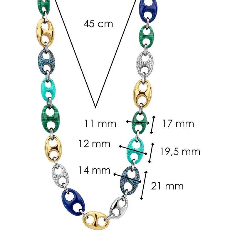 TI SENTO - MILANO NECKLACE 3988TQ
