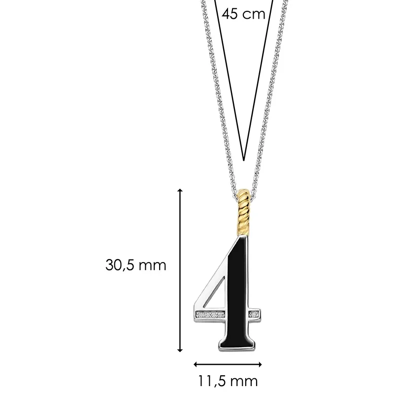 TI SENTO - MILANO PENDANT 6841BL-4